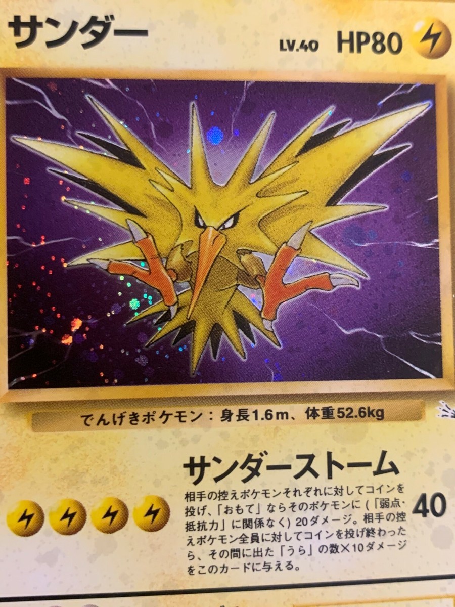 サンダー 旧裏 PSA10 PSA / zapdos old back サンダー 旧裏 PSA10 PSA