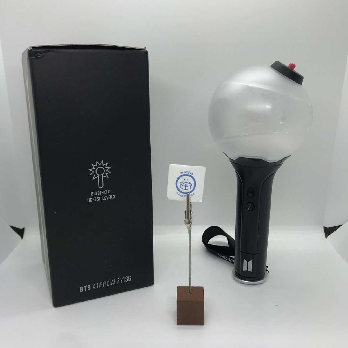 BTS Bangtan Boys Official Light Stick ARMY Bomb Version 3 Black