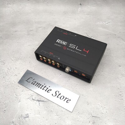 RANE SCRATCH LIVE SL4 Digital DJ System Audio Interface Serato
