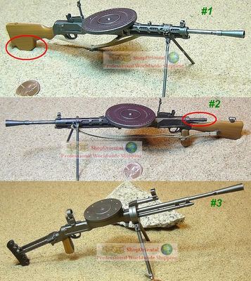 1:6 Scale DRAGON WW2 SOVIET RUSSIA ARMY DPM LMG DT MACHINE GUNS