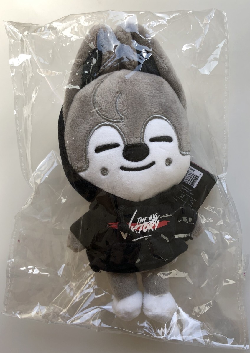 Stray Kids Bang Chan Skzoo Mini Size Official Stuffed Plush & Bag