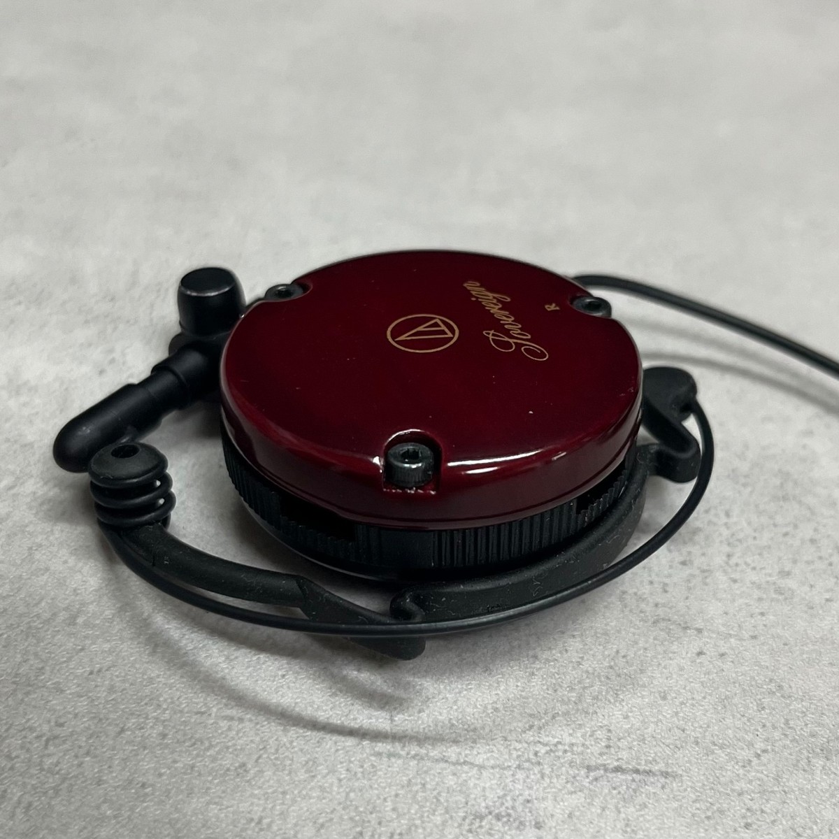 Audio Technica ATH-EW9 Ear Fit Clip-On Headphones Wood Housing