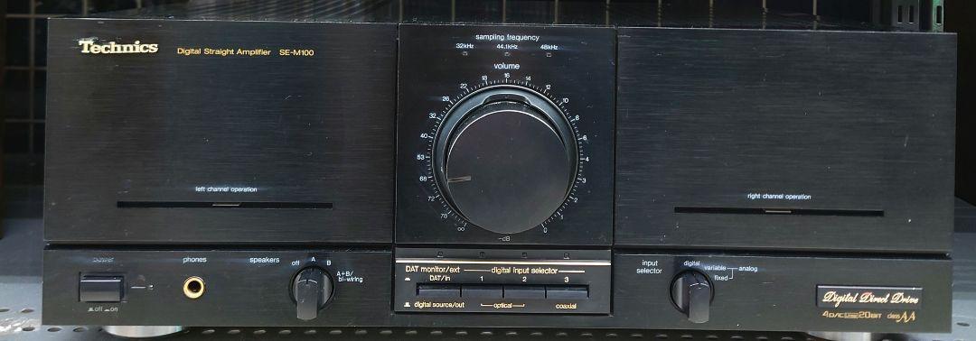 Technics SE-M100 D Straight Amplifier From Japan | eBay