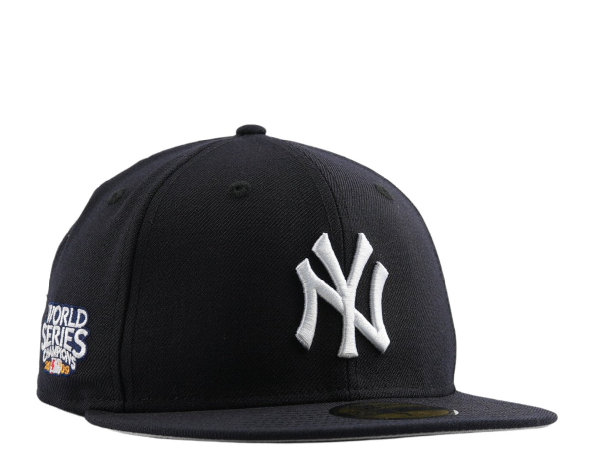 New Era New York Yankees World Series 59FIFTY Fitted Grey UV