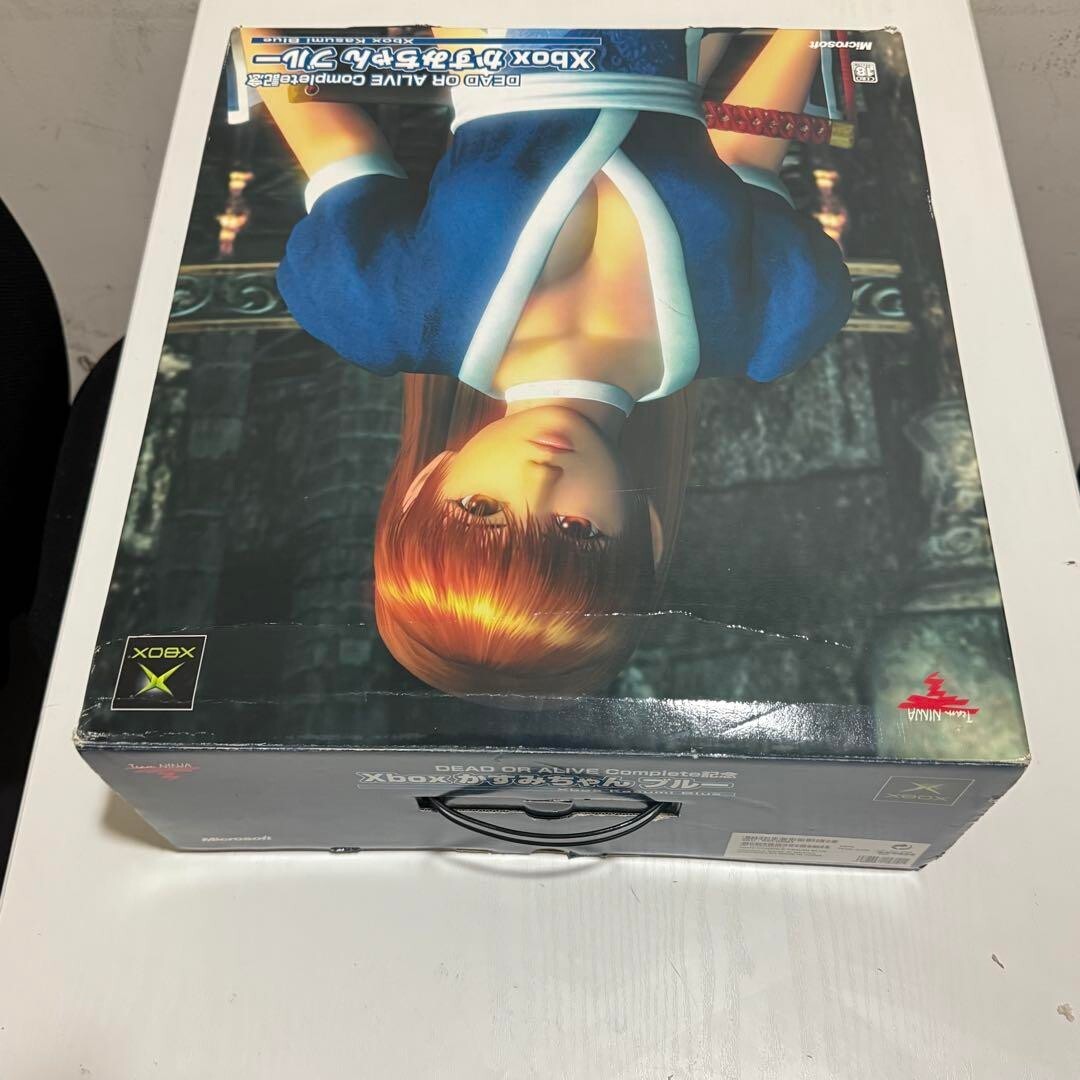 DEAD OR ALIVE Xbox かすみちゃんブルー 販促ポスター Microsoft Xbox