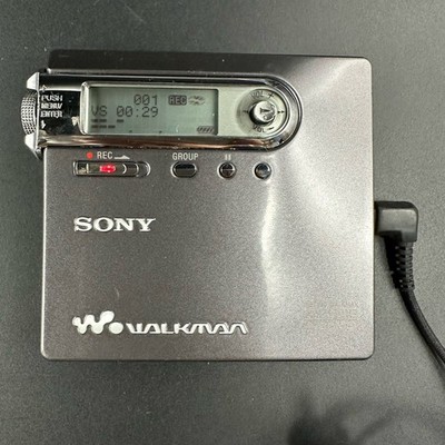 SONY MZ-N10 NET MD WALKMAN Gray Fully Tested Main unit only | eBay