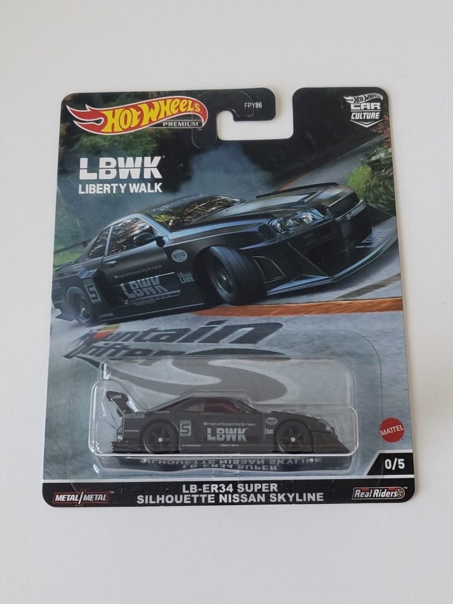 Hot Wheels Mountain Drifters Nissan Skyline LBWK Chase [Protector