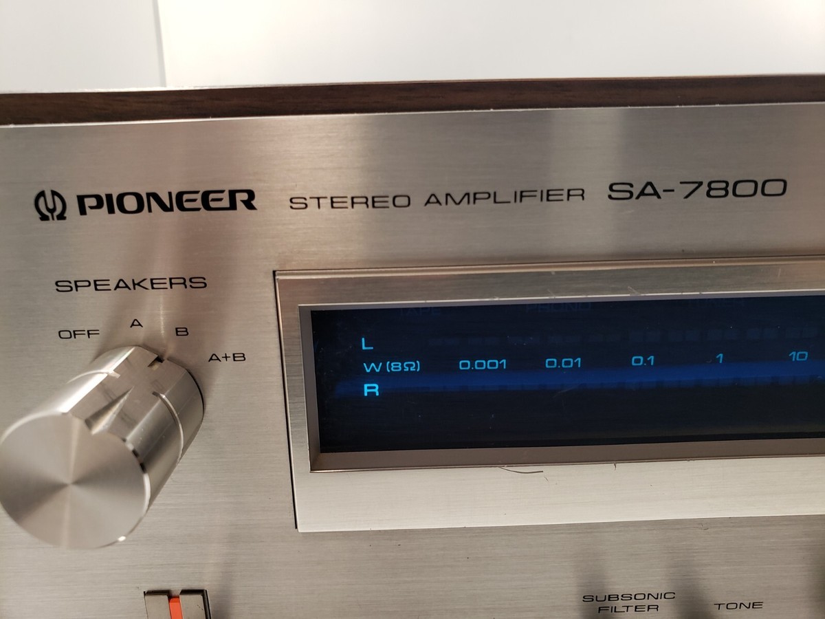 Pioneer SA-7800 Stereo Amplifier Receiver Non Switching Amp