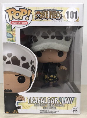 Trafalgar Law Funko Pop 101 One piece HTF Rare | eBay