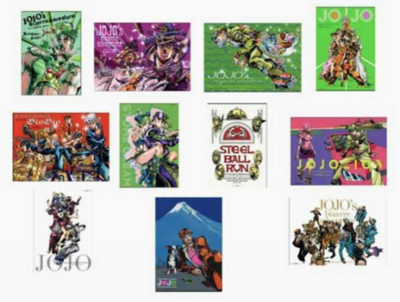 UTR様 JOJO展2012年 ポスター A Bセット UTR様 JOJO展2012年 ポスター