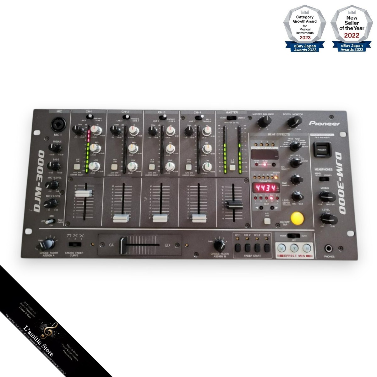 Pioneer DJM-3000 DJミキサー、DCR-1200、他4点セット！ Pioneer DJM