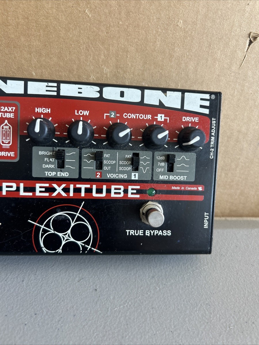 RADIAL TONEBONE PLEXITUBE DISTORTION PEDAL UNTESTED Sold Asis No