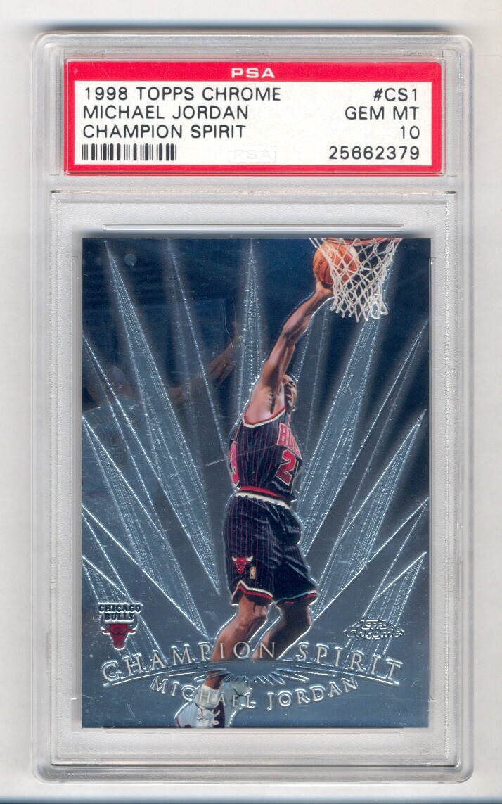 1998レア/100枚限定PSA MICHAEL JORDAN MJx LIVE