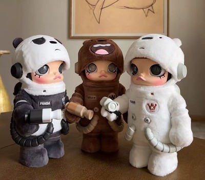 Authentic Mega Space Molly 400% We bare Bears Blind Box Figurine