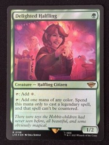MTG 喜ぶハーフリング/Delighted Halfling 日本語4枚セット MTG 喜ぶ