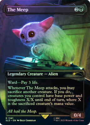 MTG 花盛りの湿地 foil 4枚secret lair ドクターフー MTG 花盛りの湿地