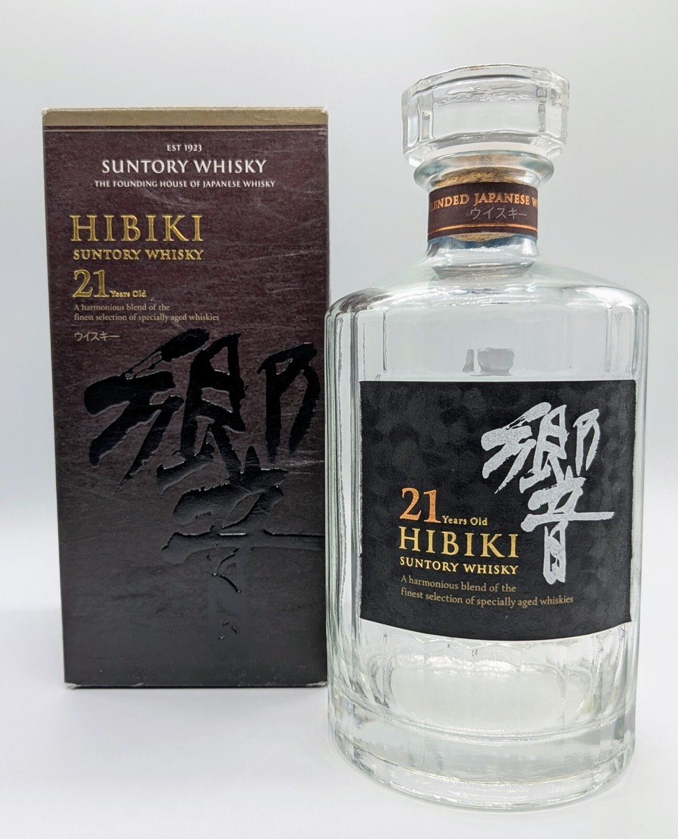 Hibiki 21年 ウイスキー 空瓶・箱入り サントリー HIBIKI 21年