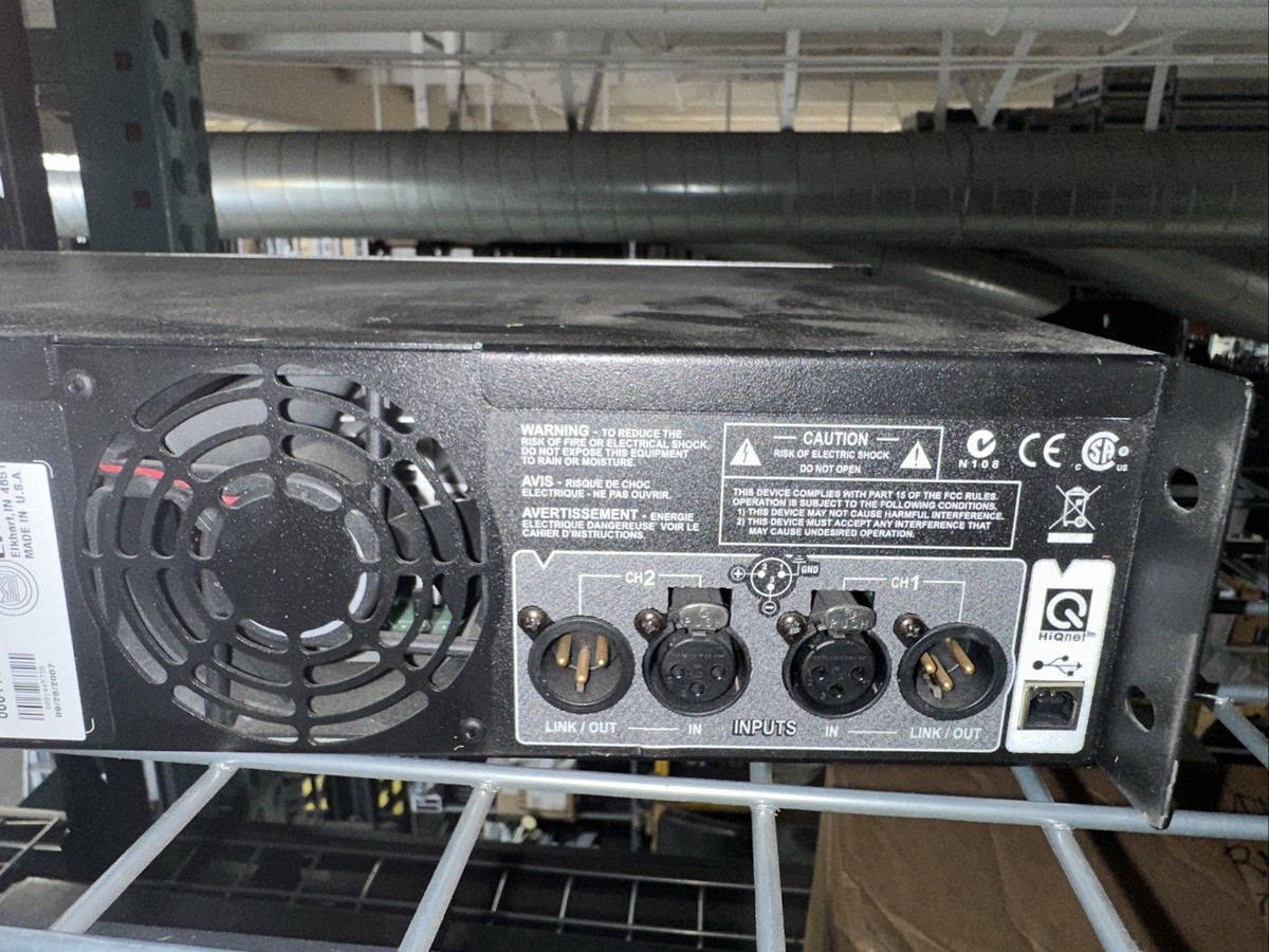 Crown XTi 2000 パワーアンプ 2台 AMCRON “XTi シリーズ”パワーアンプ