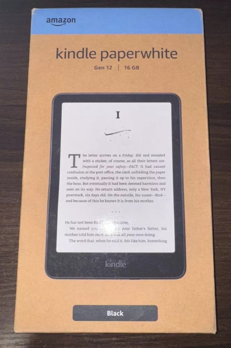 新品未開封 Kindle 節約 Paperwhite 16GB 12世代 未開封 Kindle