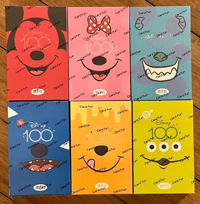 2023 Card Fun Disney 100 Joyful Trading Card One Box Sealed
