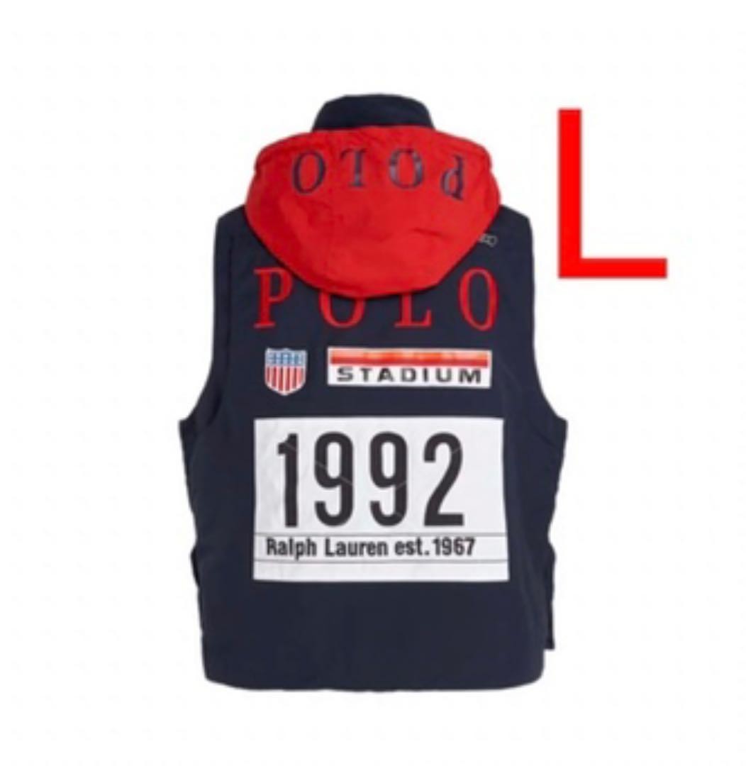 Polo Ralph Lauren 1992 Tokyo Stadium Vest Size L From Japan | eBay