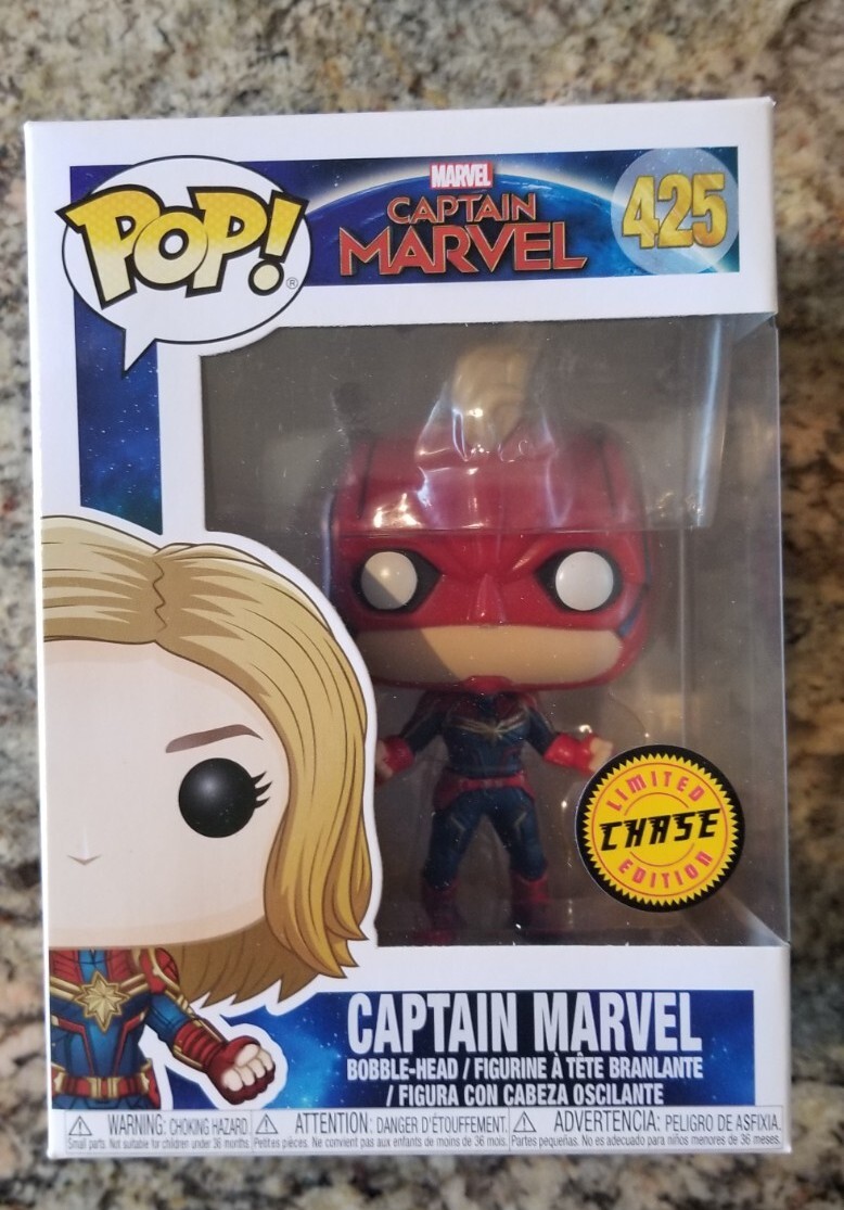 Funko POP! Captain Marvel #425 Limited Edition Chase | eBay
