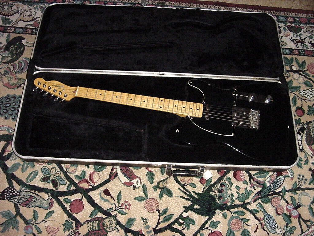 FENDER TELECASTER GUITAR JAPAN SQUIRE 84/87 MIJ GLOSS BLACK | eBay