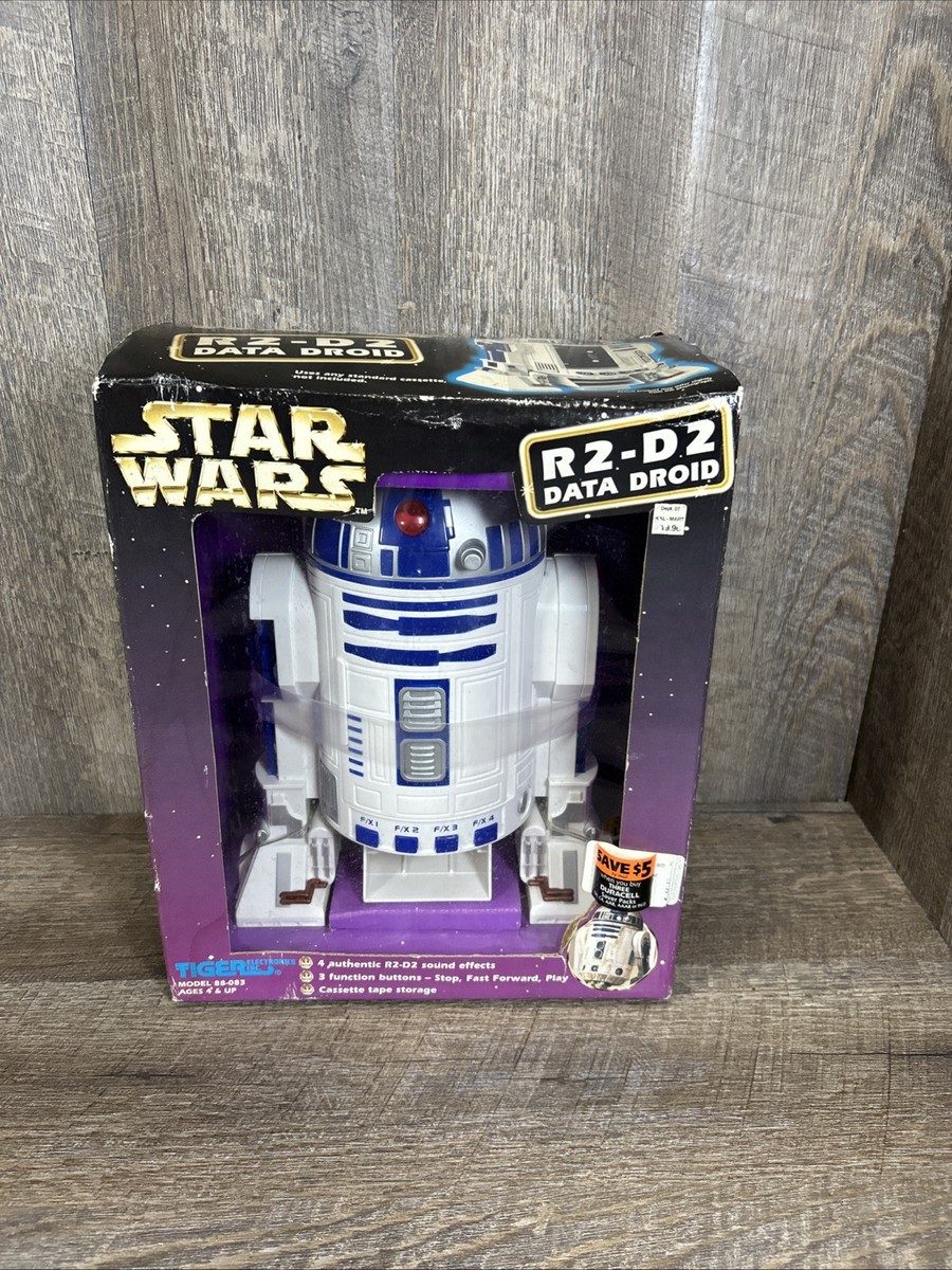 TIGER ELECTRONICS 1997 STAR WARS R2-D2 DATA DROID MODEL 88-083 for