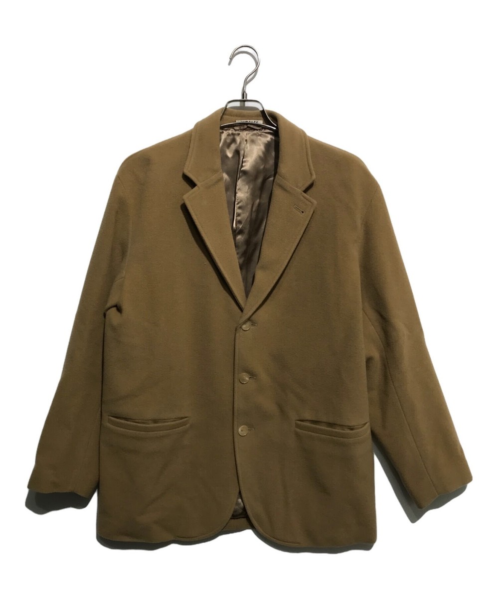 AURALEE CASHMERE WOOL MOSSER OVER JACKET