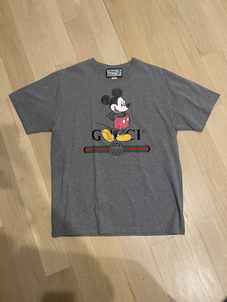 Gucci x Disney Mickey Mouse T-Shirt | eBay
