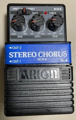 Arion Sch-Z Stereo Chorus Guitar Effector Pedal Guitar Good GP | eBay