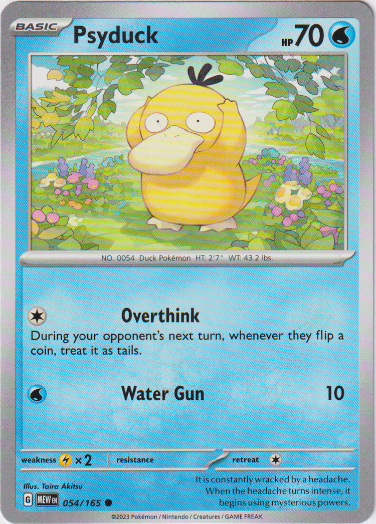 PSA10】ポケモンカード コダック AR 151 Psyduck ④ Psyduck AR 175