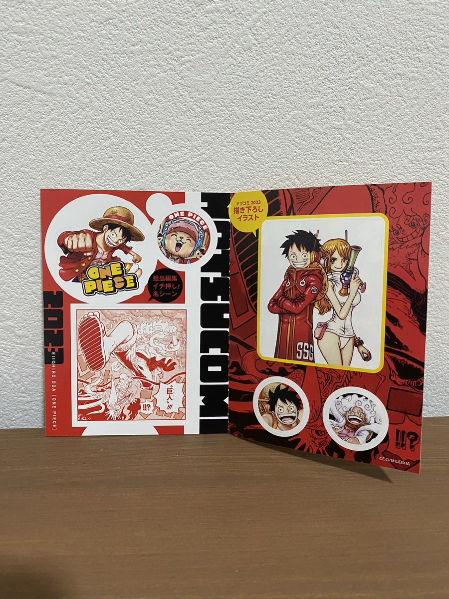 ONE PIECE Vol. Volume 112 with Natsukomi 2023 Sticker JUMP Comic