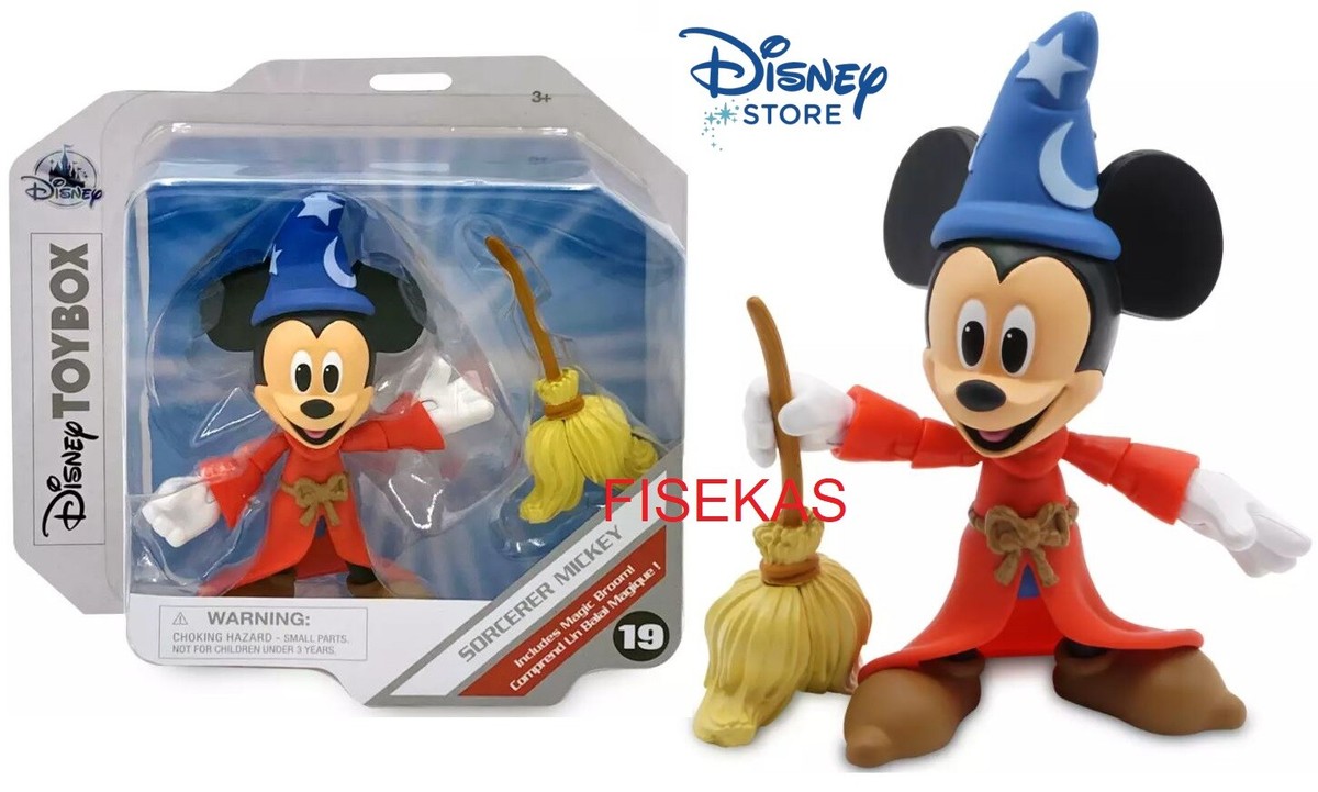 Disney Sorcerer Mickey Mouse Action Figure #19 Fantasia Magic