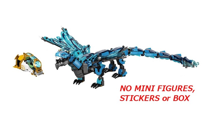 LEGO 71754 - Ninjago: Seabound - Water Dragon - NO MINI FIGURES