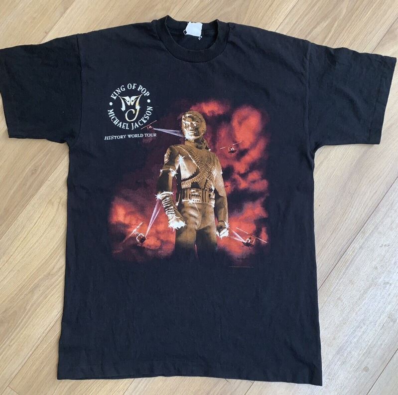 Michael Jackson History World Tour T-Shirt | eBay