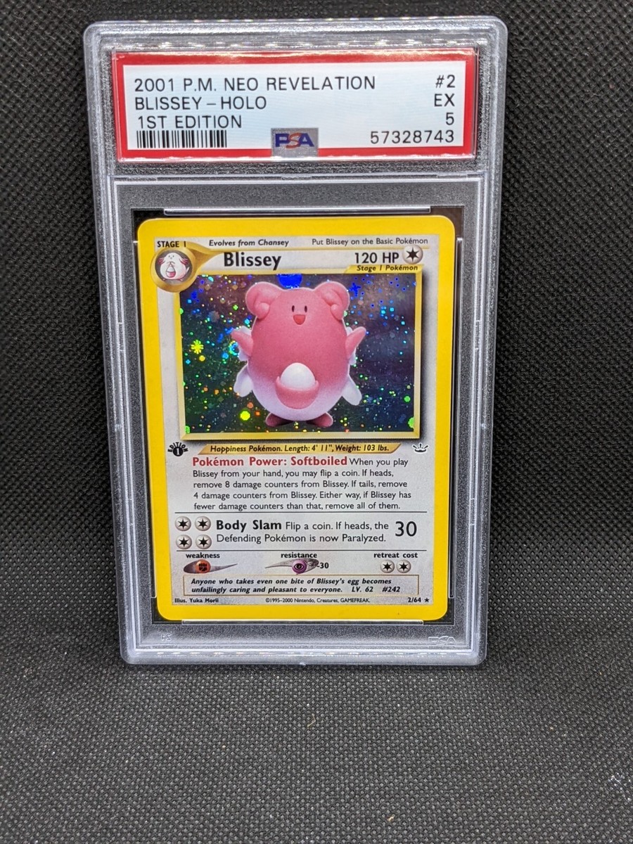 BLISSEY HOLO 2/64 ハピナス 英語版 ポケットモンスター