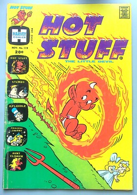 Hot Stuff: The Little Devil #119 ~ HARVEY 1973 VG | eBay