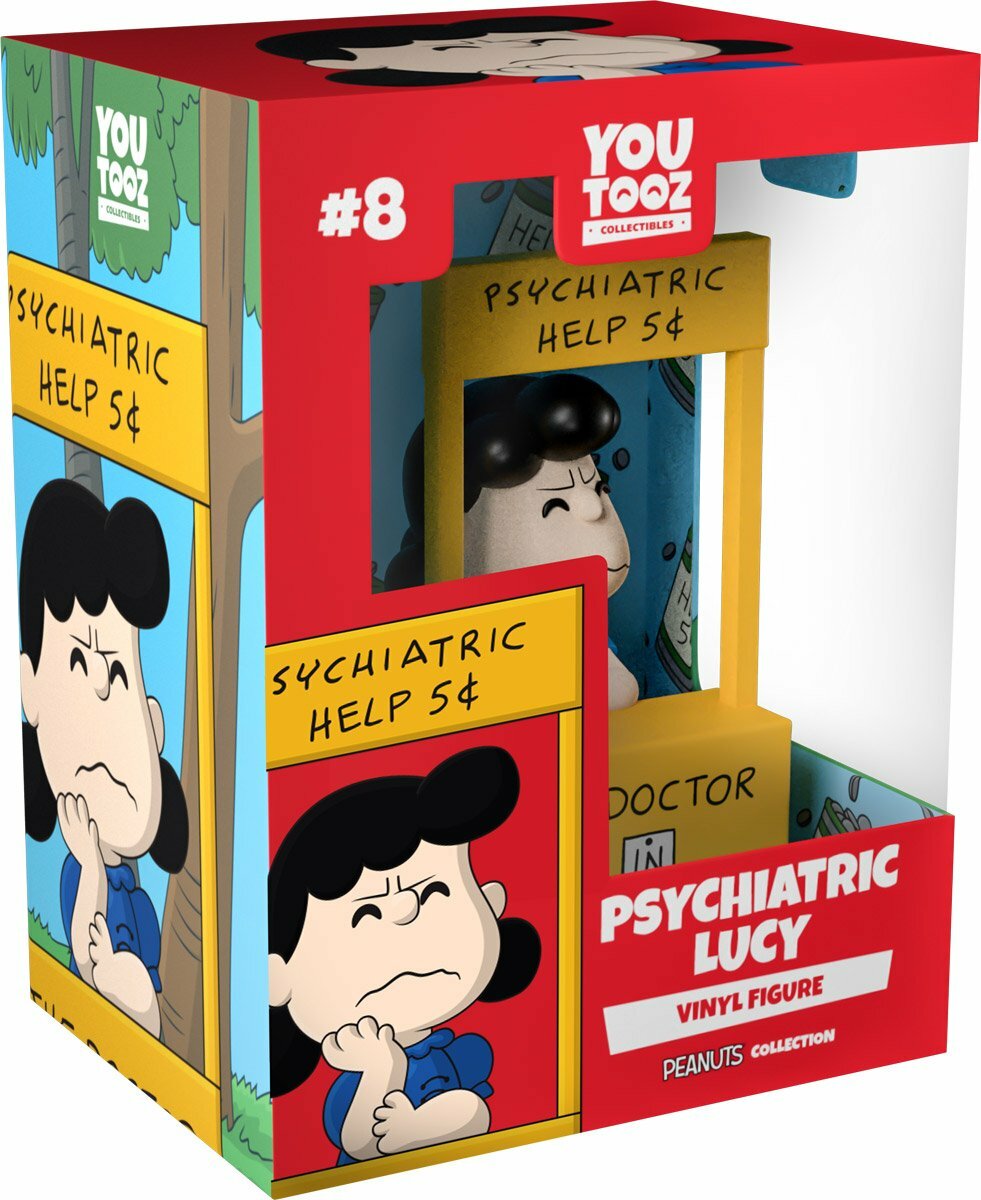 Peanuts - Lucy Psychiatric Boxed Vinyl Figure by YouTooz