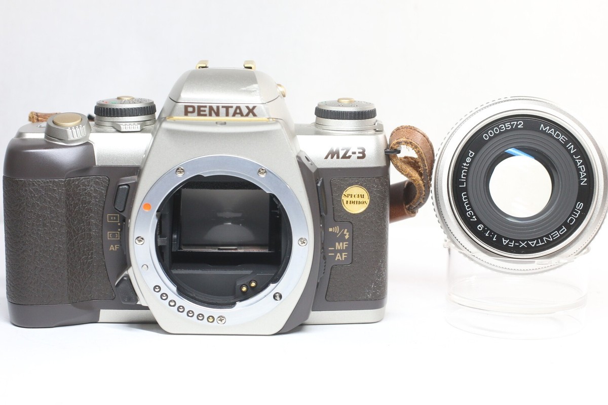 Pentax MZ-3 SLR Special Edition 35mm Film Camera FA 43mm F/1.9