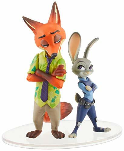 Zootopia Nick Wilde & Judy Hopps Figure Zootopia Movies 2021