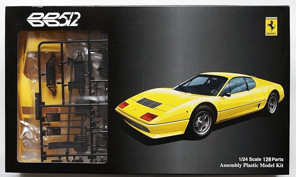 FUJIMI 1/24 Ferrari BB512 yellow #123301 scale model kit | eBay