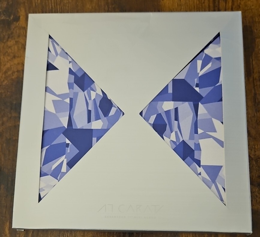 SEVENTEEN 1st Mini Album 17 Carat CD PHOTOCARD WHITE VERSION W