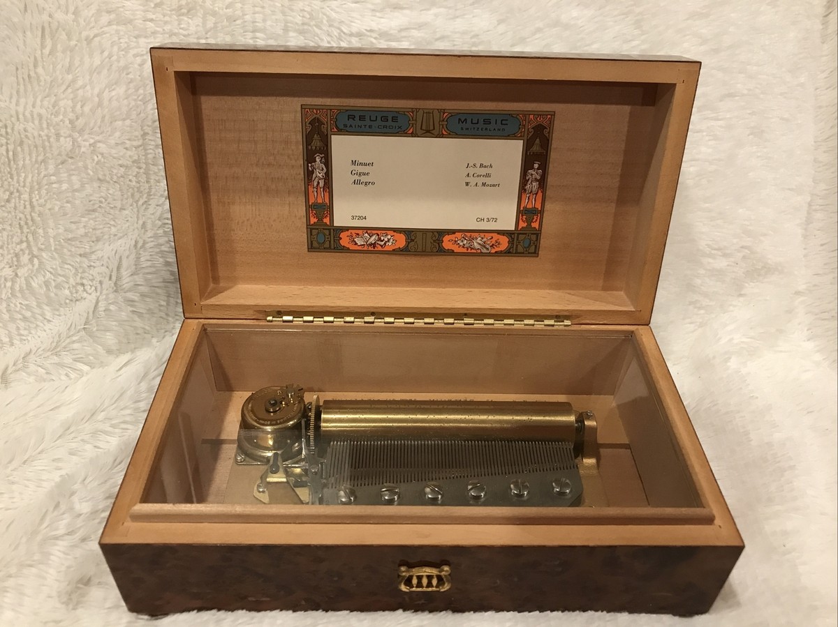 Reuge ミュウジックボックス CH 3/72 37214 Reuge ミュウジック