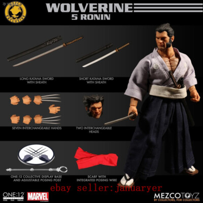 Mezco Toyz 1/12 Wolverine Ronin Nycc Limited Edition Action Figure