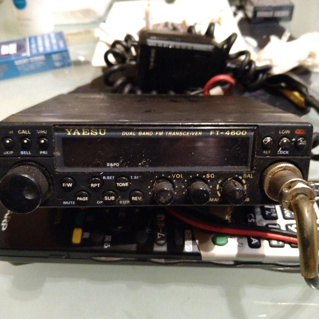 八重洲YAESU FT-4600 (145/433) 10 w機 経年ジャンク 八重洲YAESU