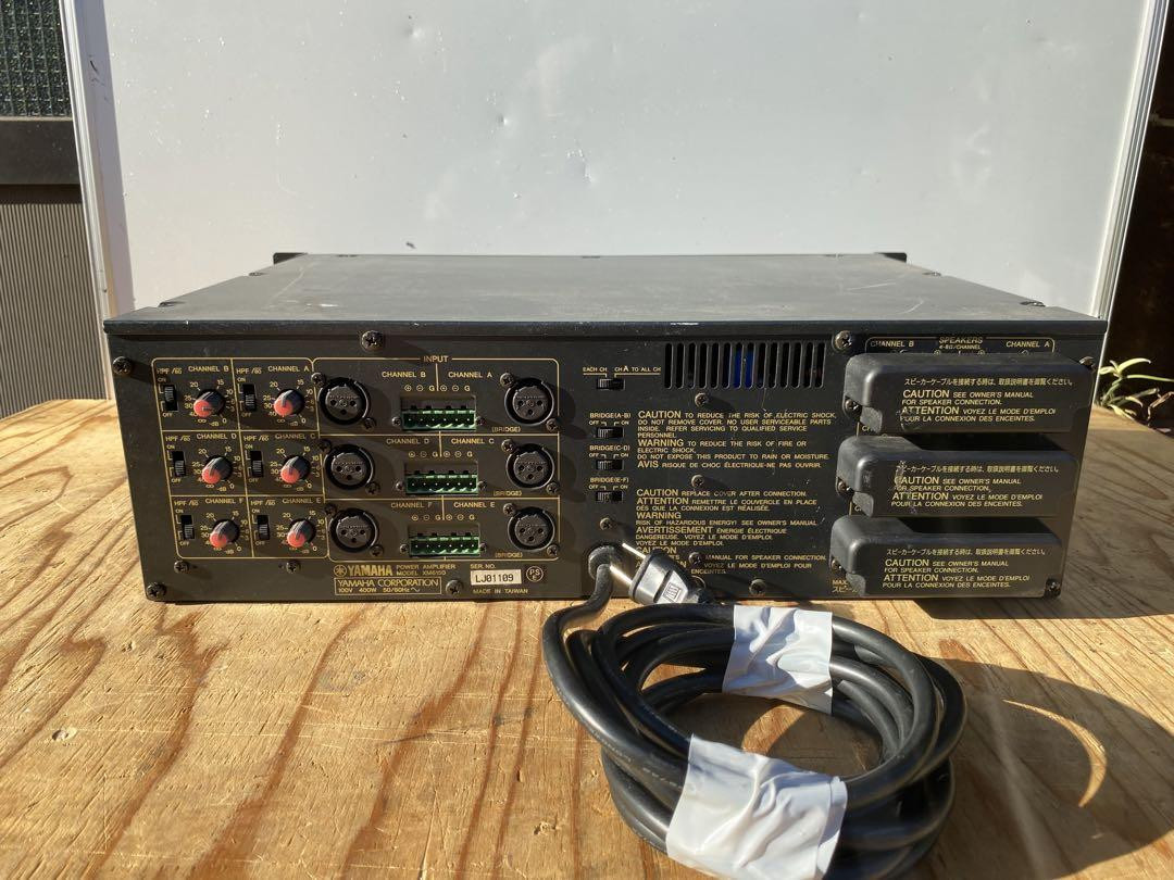 YAMAHA ヤマハ XM6150 パワーアンプ｜希少】YAMAHA ヤマハ XM6150