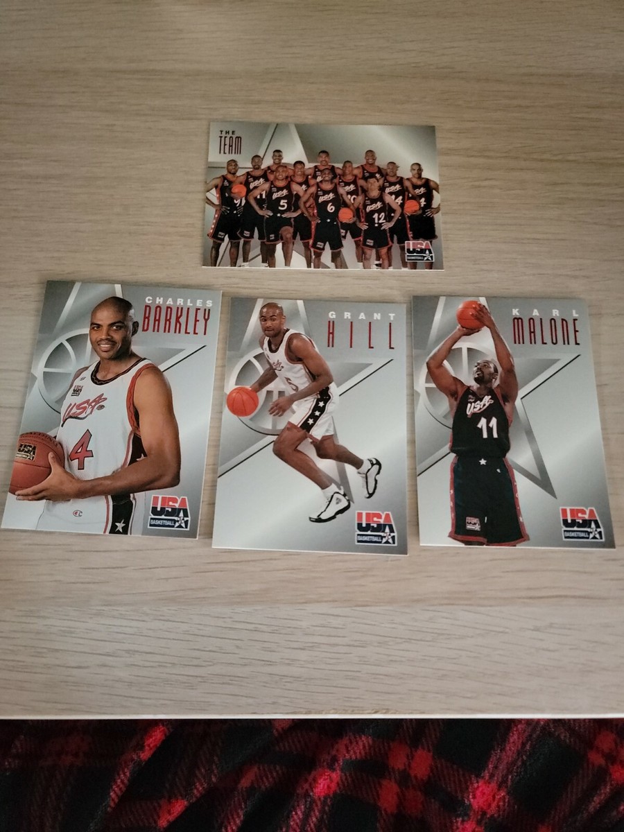 1996 Fleer Skybox Olympic Basketball Team USA - Texaco Complete