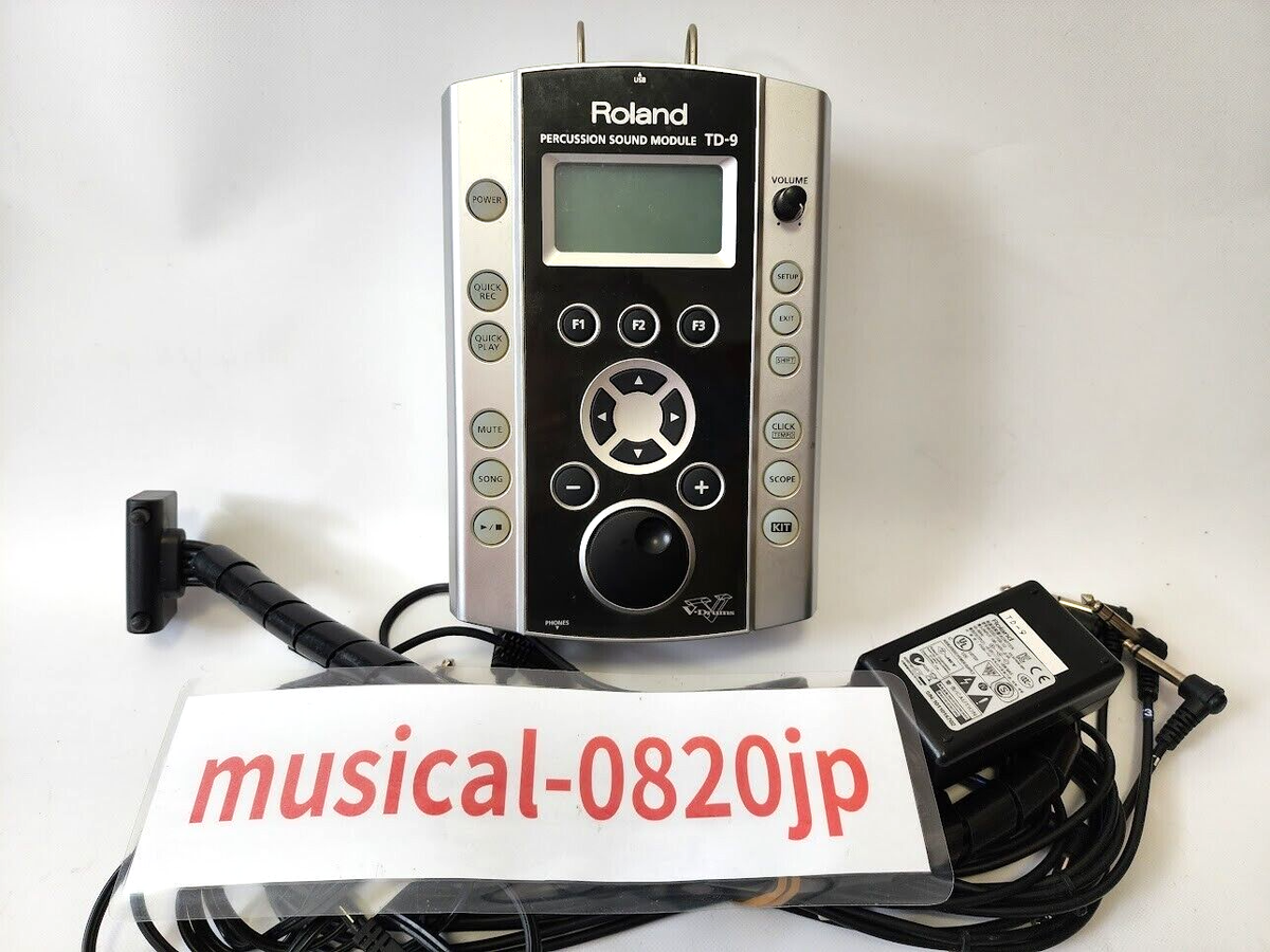 Roland TD-9 Ver.2.04 最新 音源 モジュール Roland TD-9 Ver.2.04