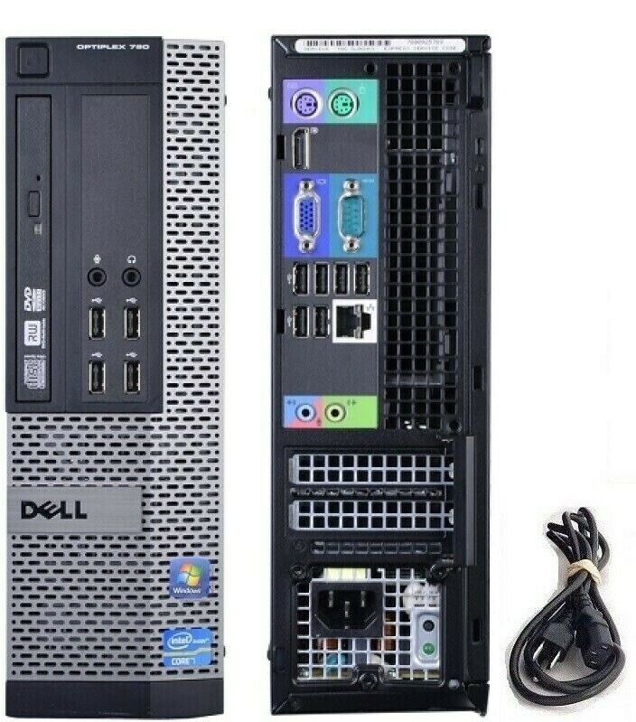 Dell OptiPlex 790 Desktop Quad Core-i5-2400 8GB RAM 1TB Hard Drive